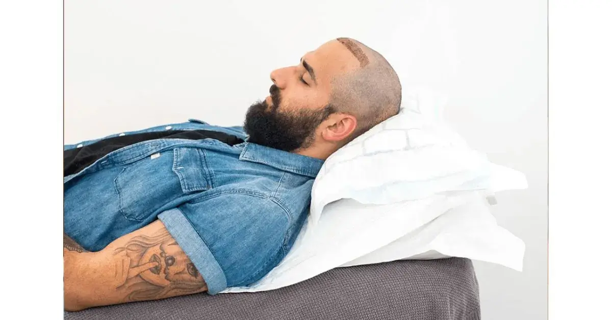 How to sleep after hair transplant